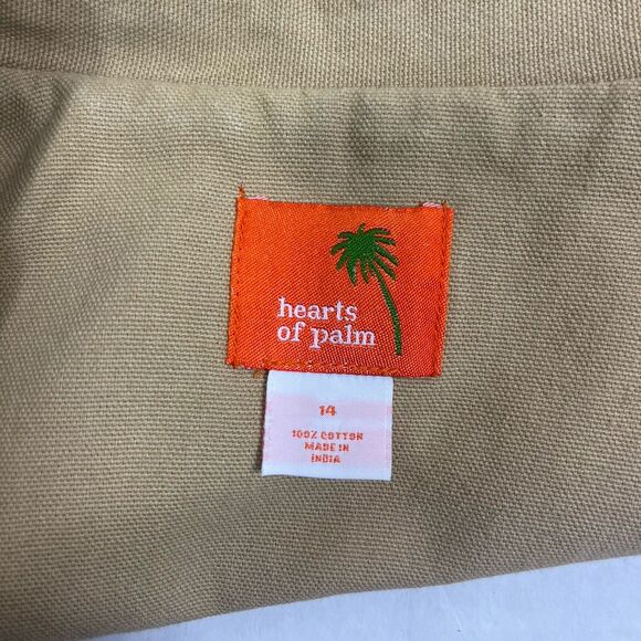 Hearts of Palm Women’s Jacket Blazer 14 Embroidered Cottagecore Novelty Artsy - Picture 10 of 15